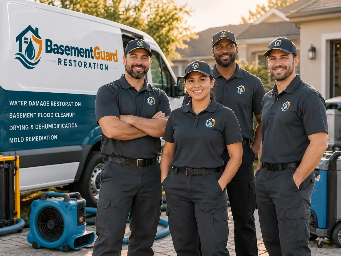 Basement Water Damage Restoration company in Ledbetter, TX